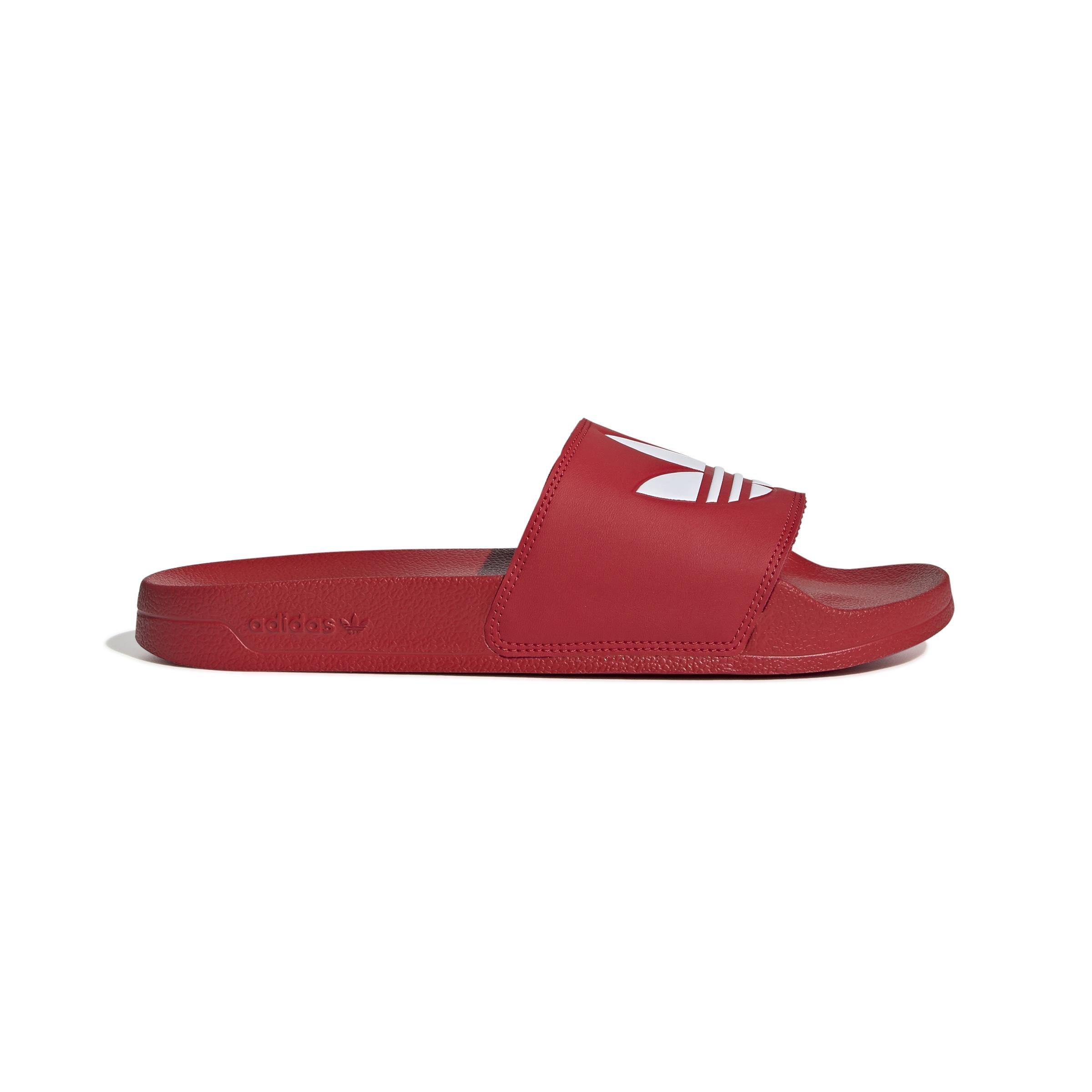 Adilette Lite Slides, Red, A901_ONE, large image number 0