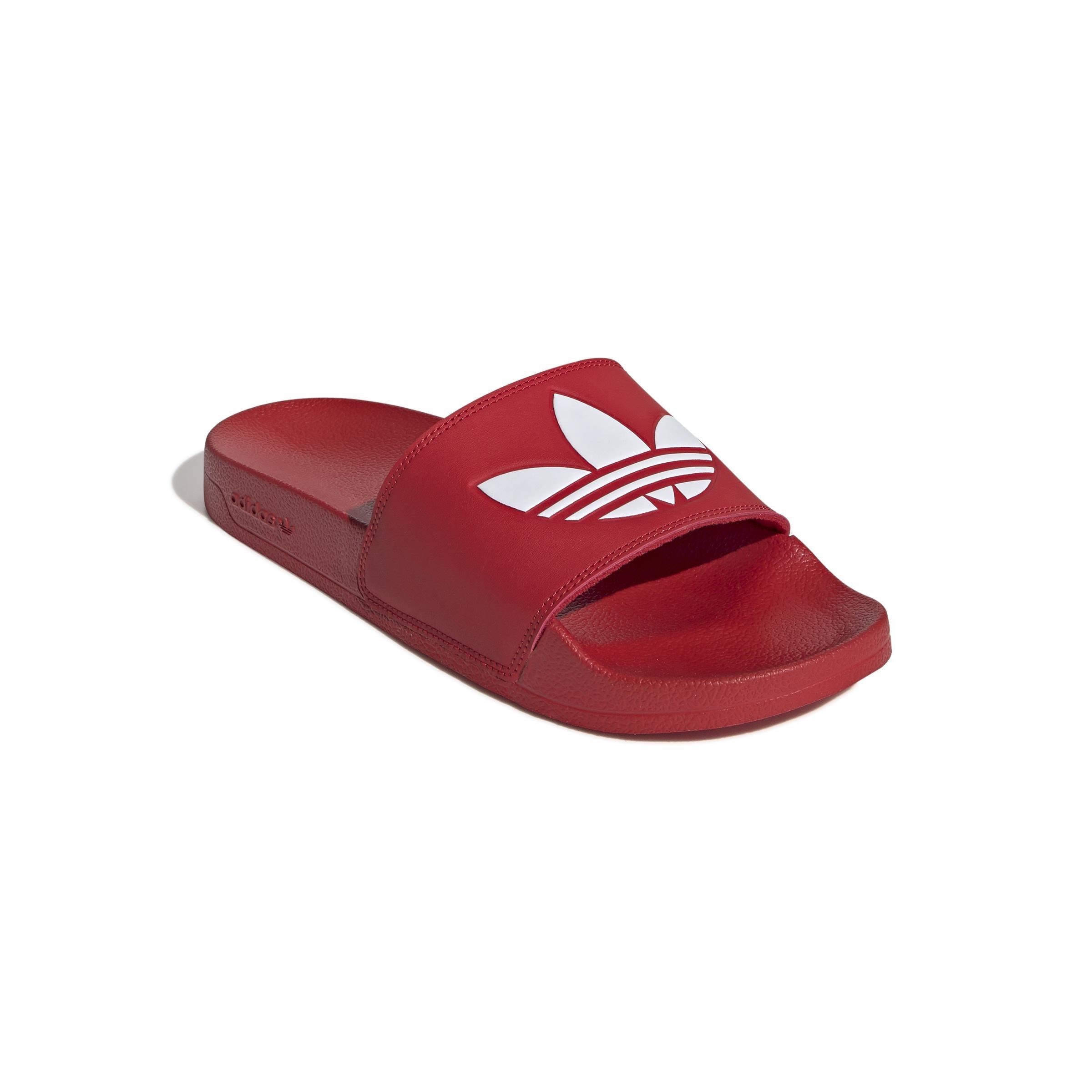 Adilette Lite Slides, Red, A901_ONE, large image number 2