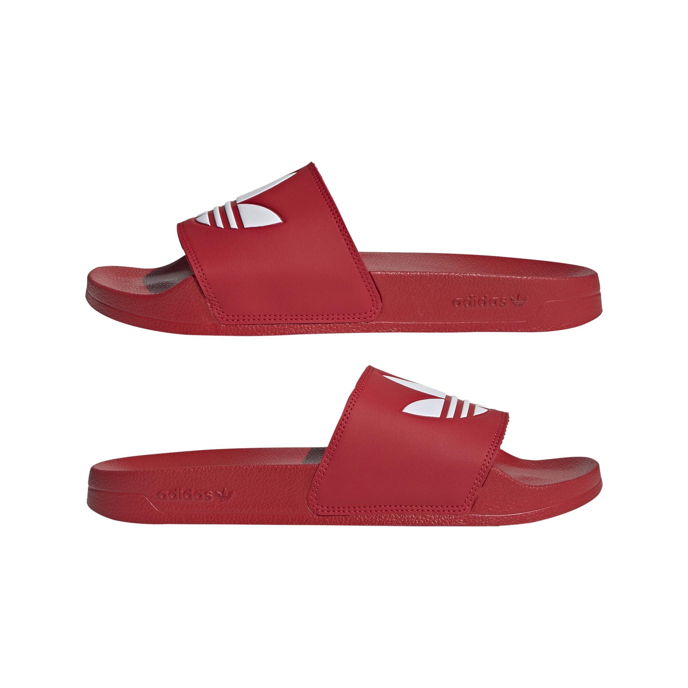 Adilette Lite Slides, Red, A901_ONE, large image number 11