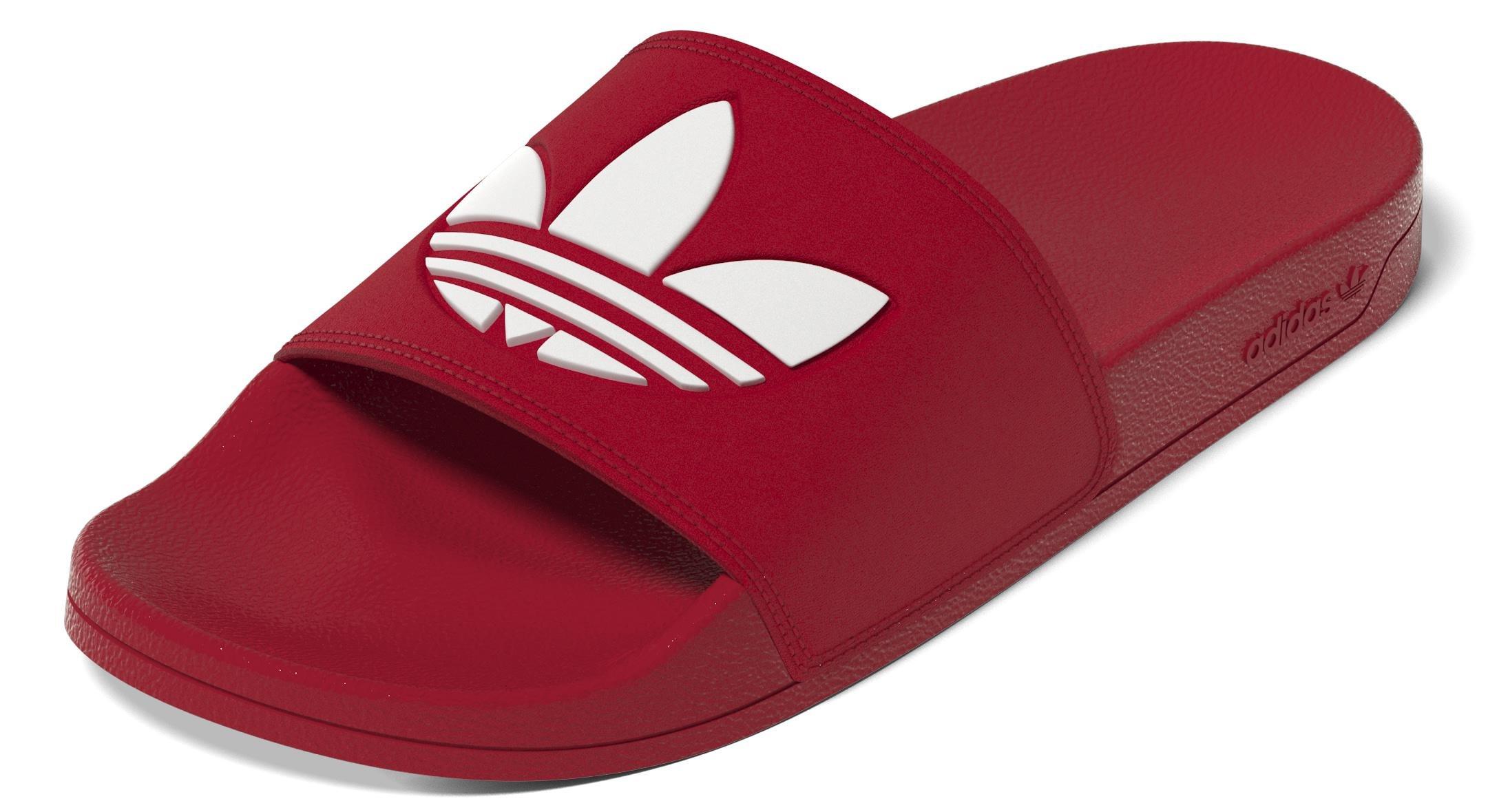 Adilette Lite Slides, Red, A901_ONE, large image number 13