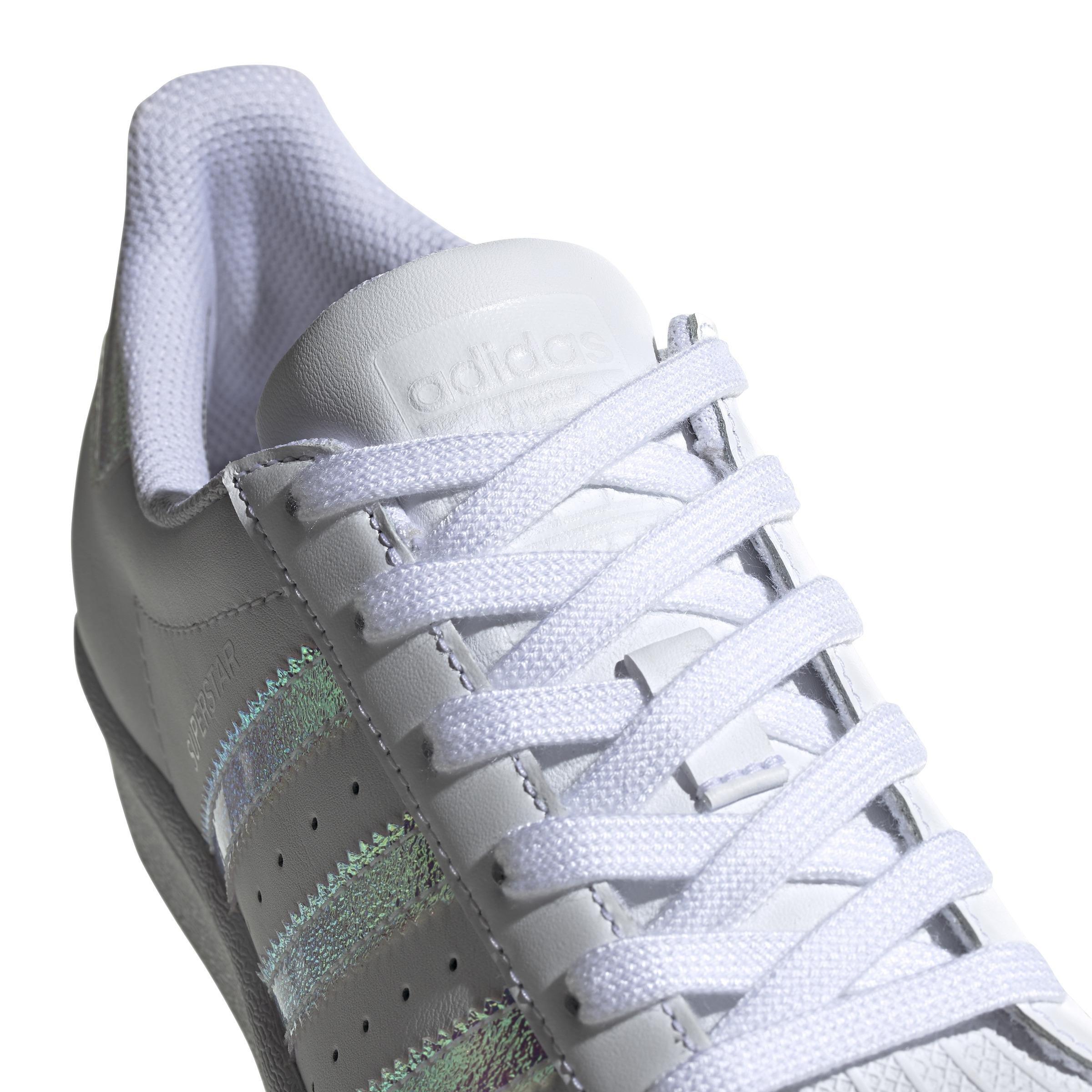 Unisex Kids Superstar Shoes, White, A901_ONE, large image number 2
