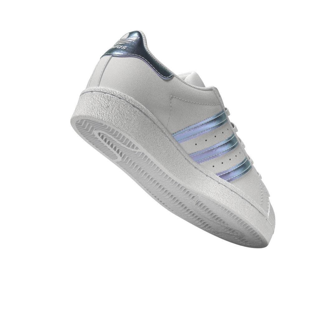 Unisex Kids Superstar Shoes, White, A901_ONE, large image number 8