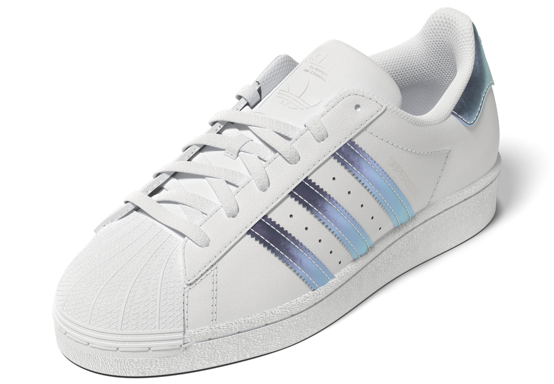 Unisex Kids Superstar Shoes, White, A901_ONE, large image number 11