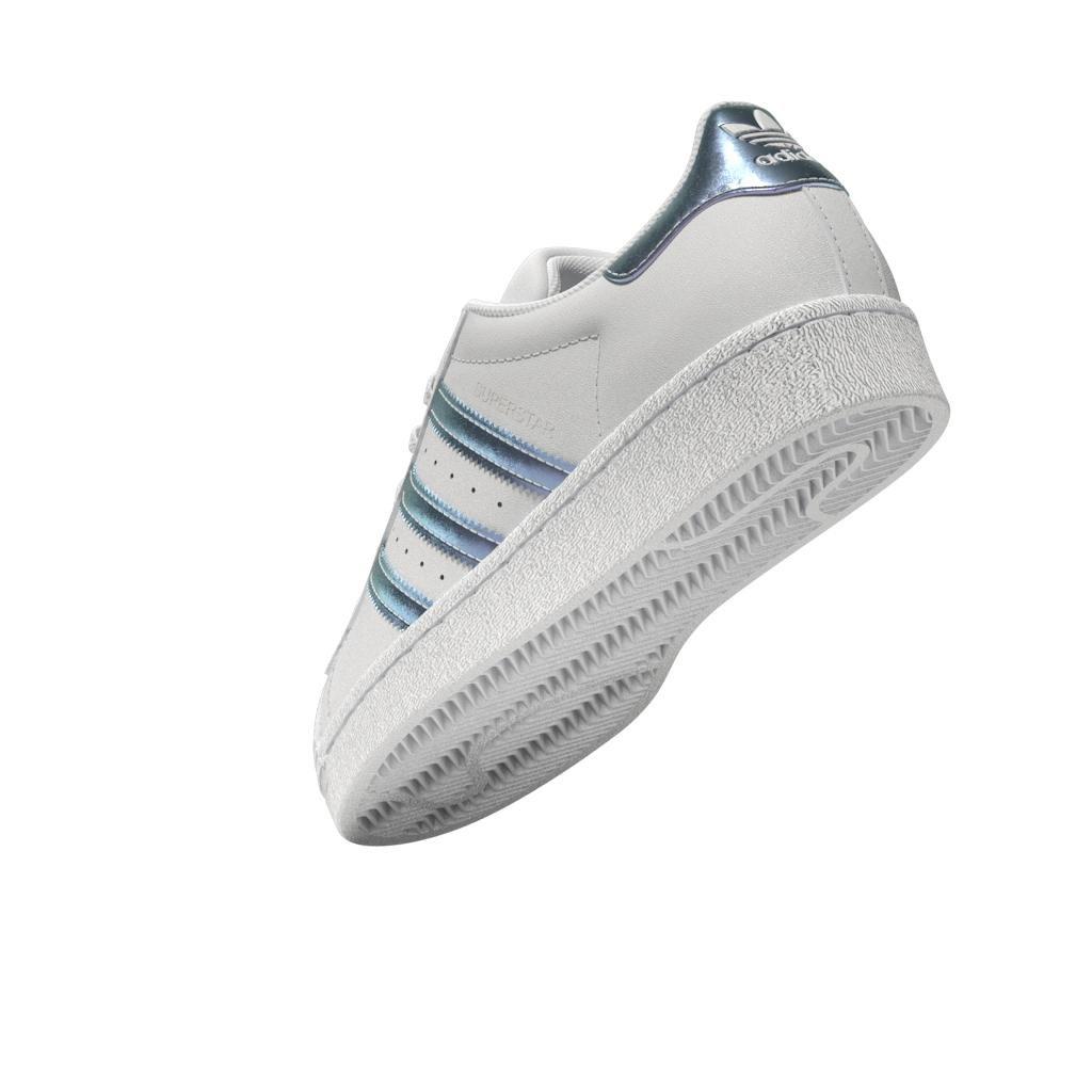 Unisex Kids Superstar Shoes, White, A901_ONE, large image number 15