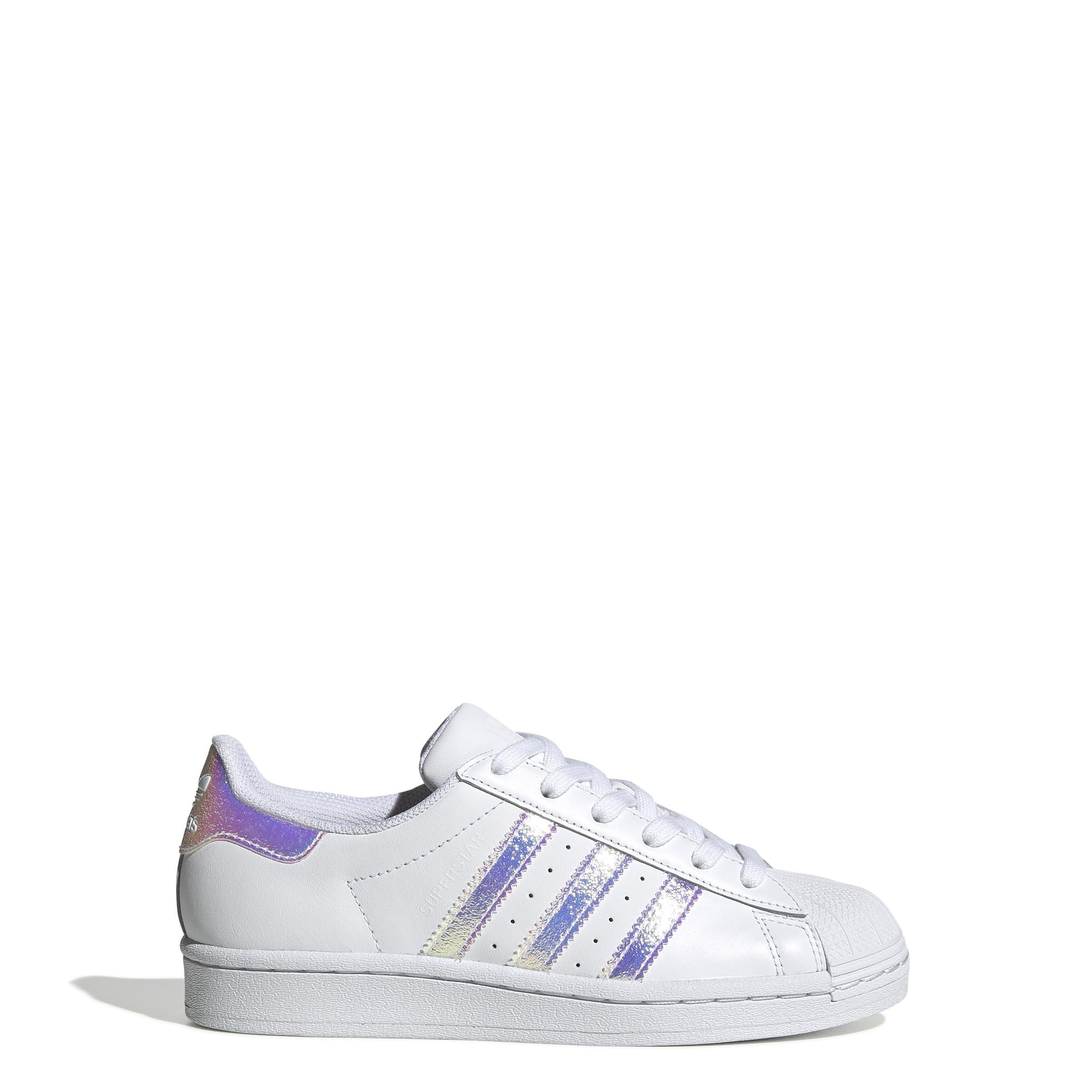 Unisex Kids Superstar Shoes, White, A901_ONE, large image number 17