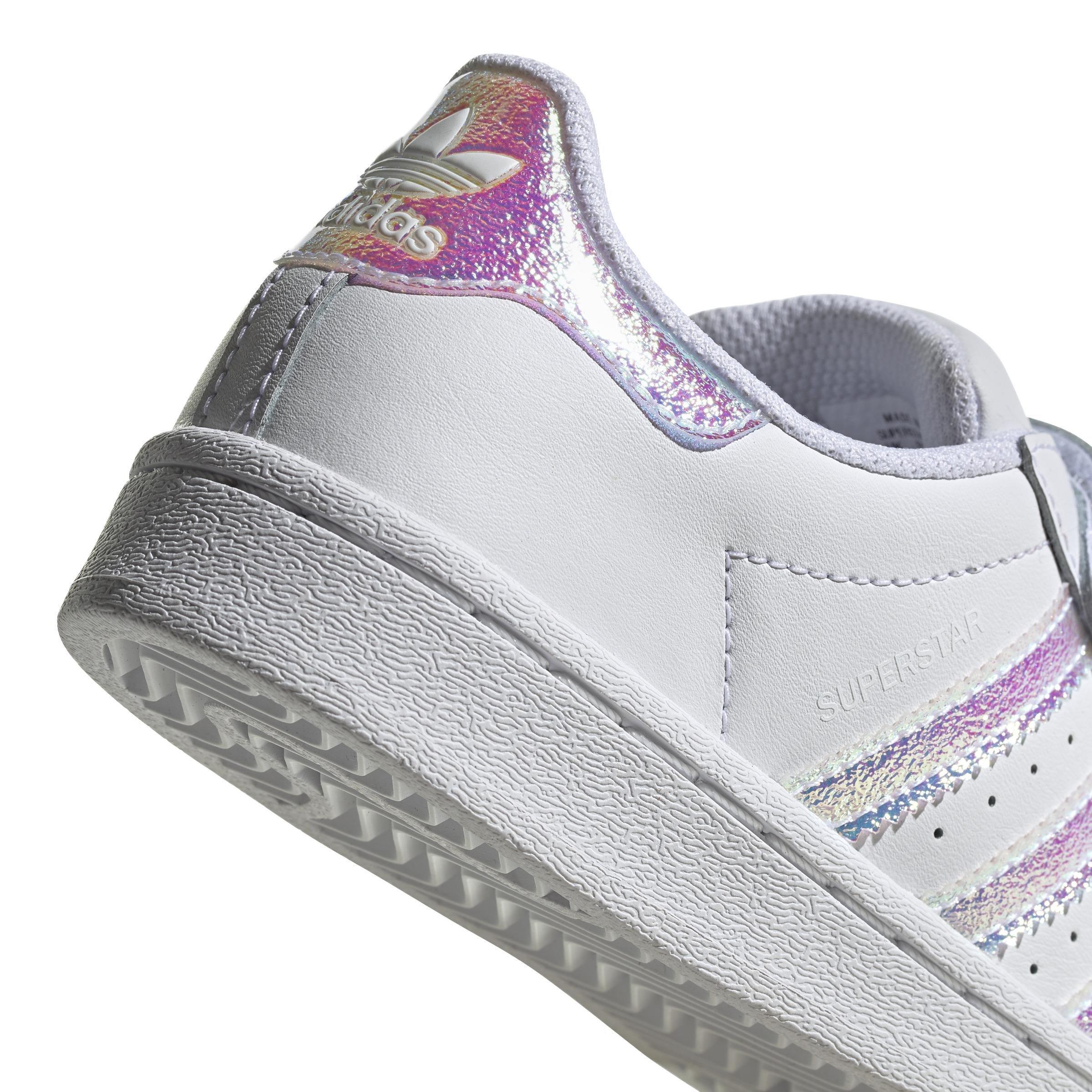 Unisex Kids Superstar Shoes , White, A901_ONE, large image number 3