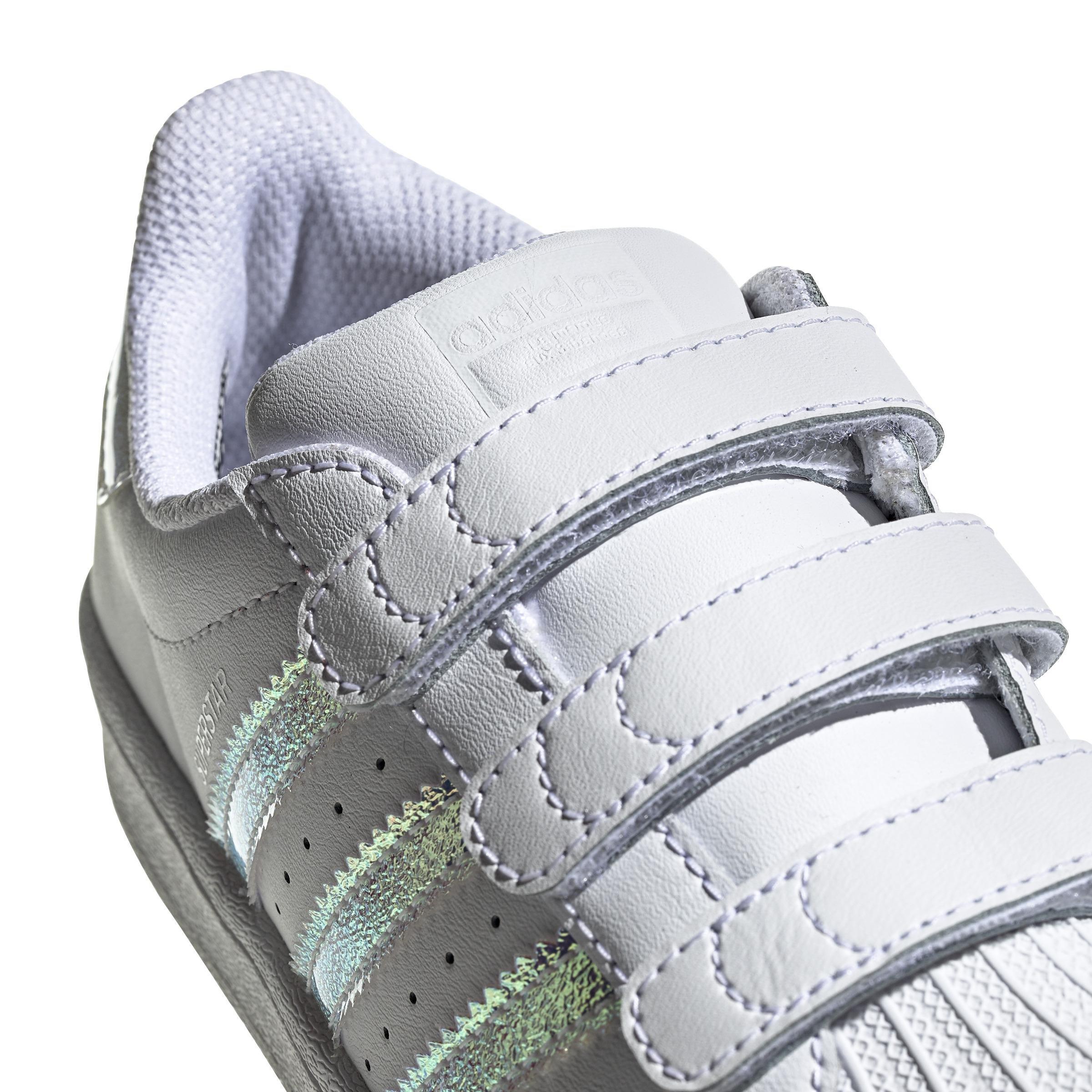 Unisex Kids Superstar Shoes , White, A901_ONE, large image number 4