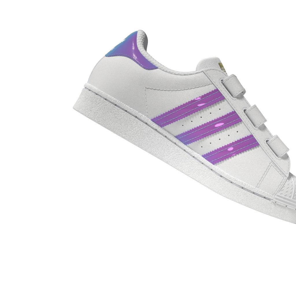 Unisex Kids Superstar Shoes , White, A901_ONE, large image number 8