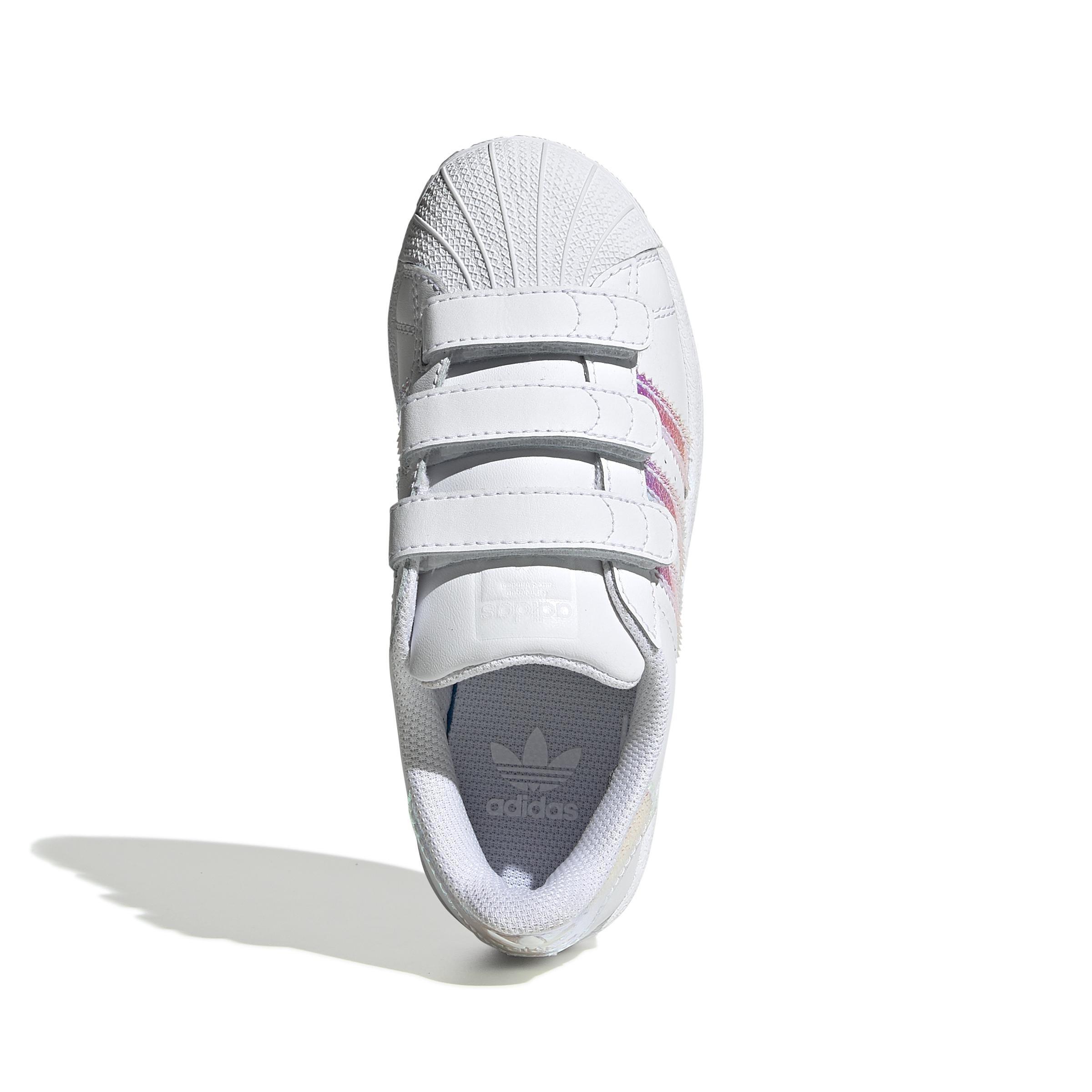 Unisex Kids Superstar Shoes , White, A901_ONE, large image number 12