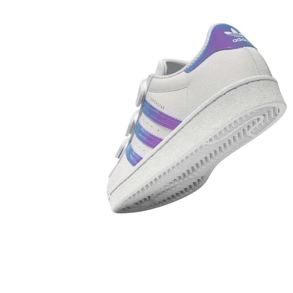 Unisex Kids Superstar Shoes , White, A901_ONE, large image number 13