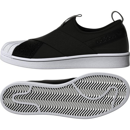 Men Superstar Slip-On Shoes , Black, A901_ONE, large image number 19
