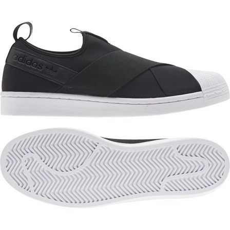 Men Superstar Slip-On Shoes , Black, A901_ONE, large image number 25