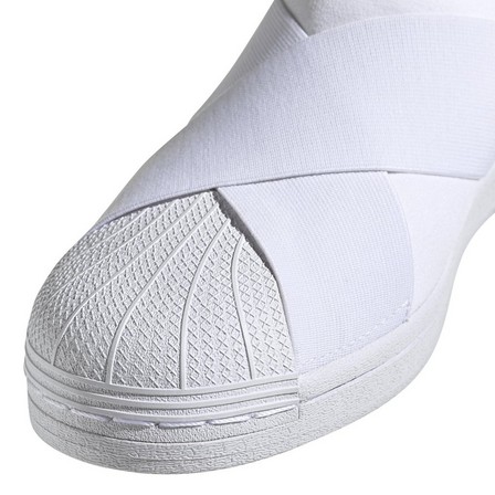 Men Superstar Slip-On Shoes Ftwr, White, A901_ONE, large image number 4