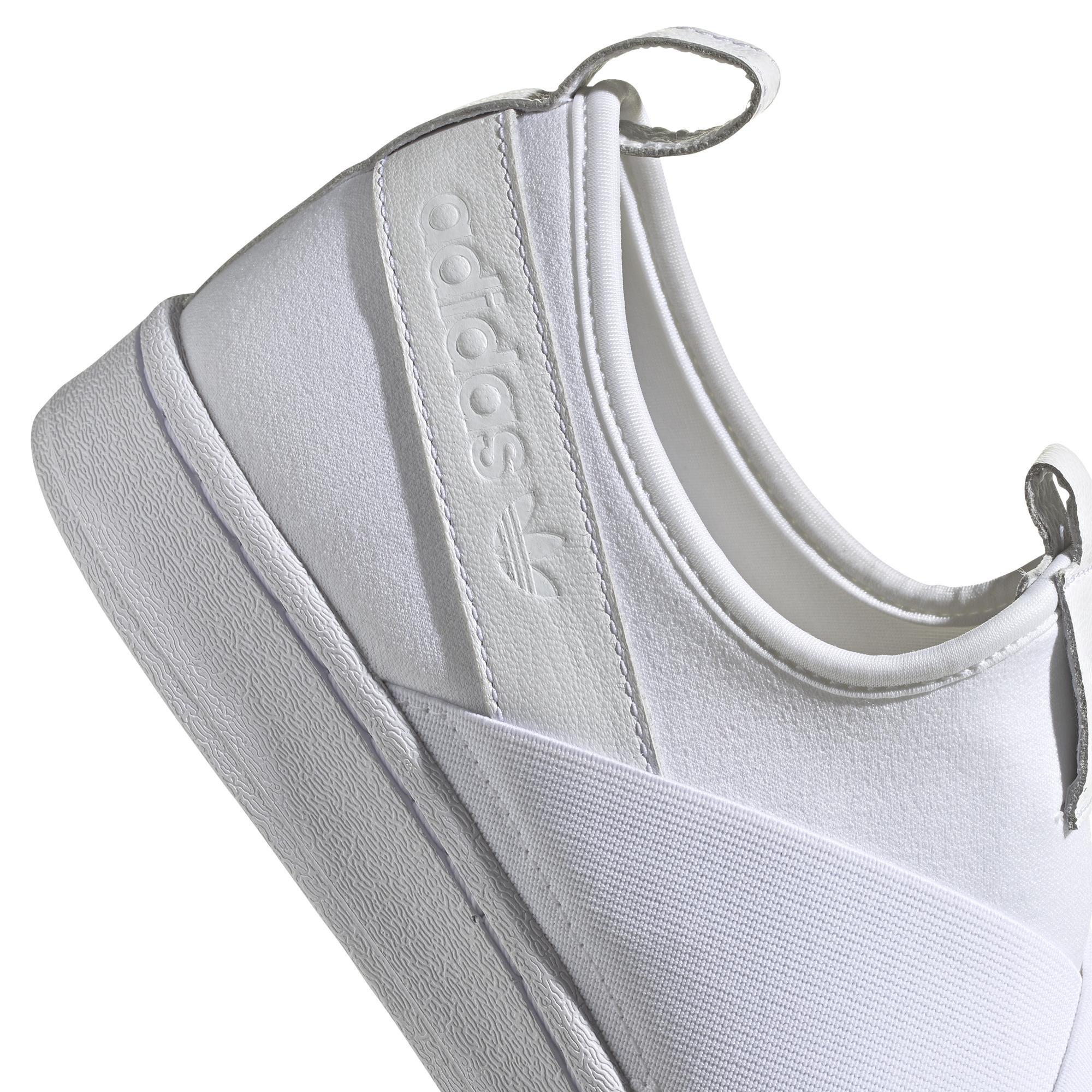 Superstar slip on store men silver