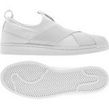 Men Superstar Slip-On Shoes Ftwr, White, A901_ONE, large image number 24
