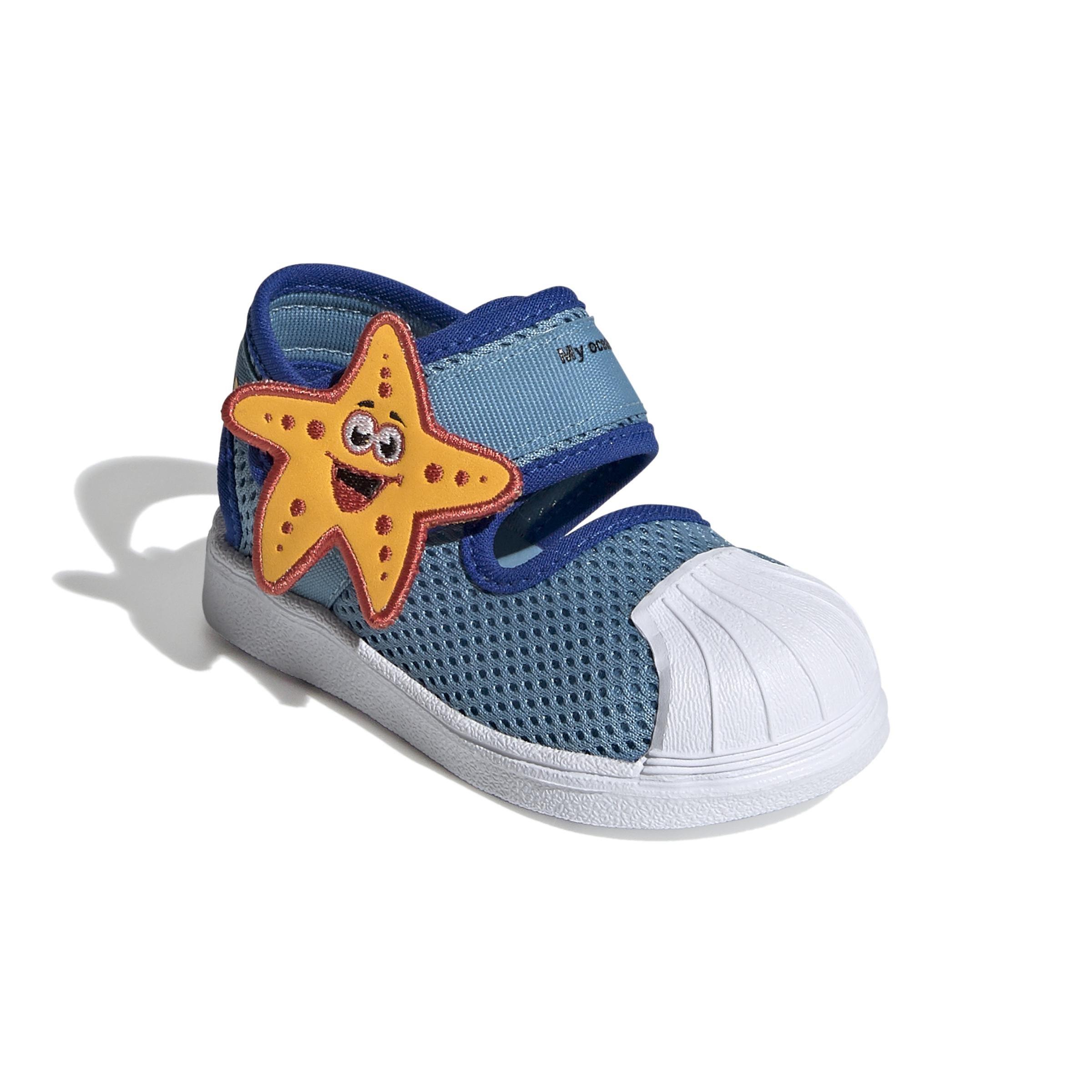 Unisex Kids Superstar 360 Sandals, Yellow, , large image number 0