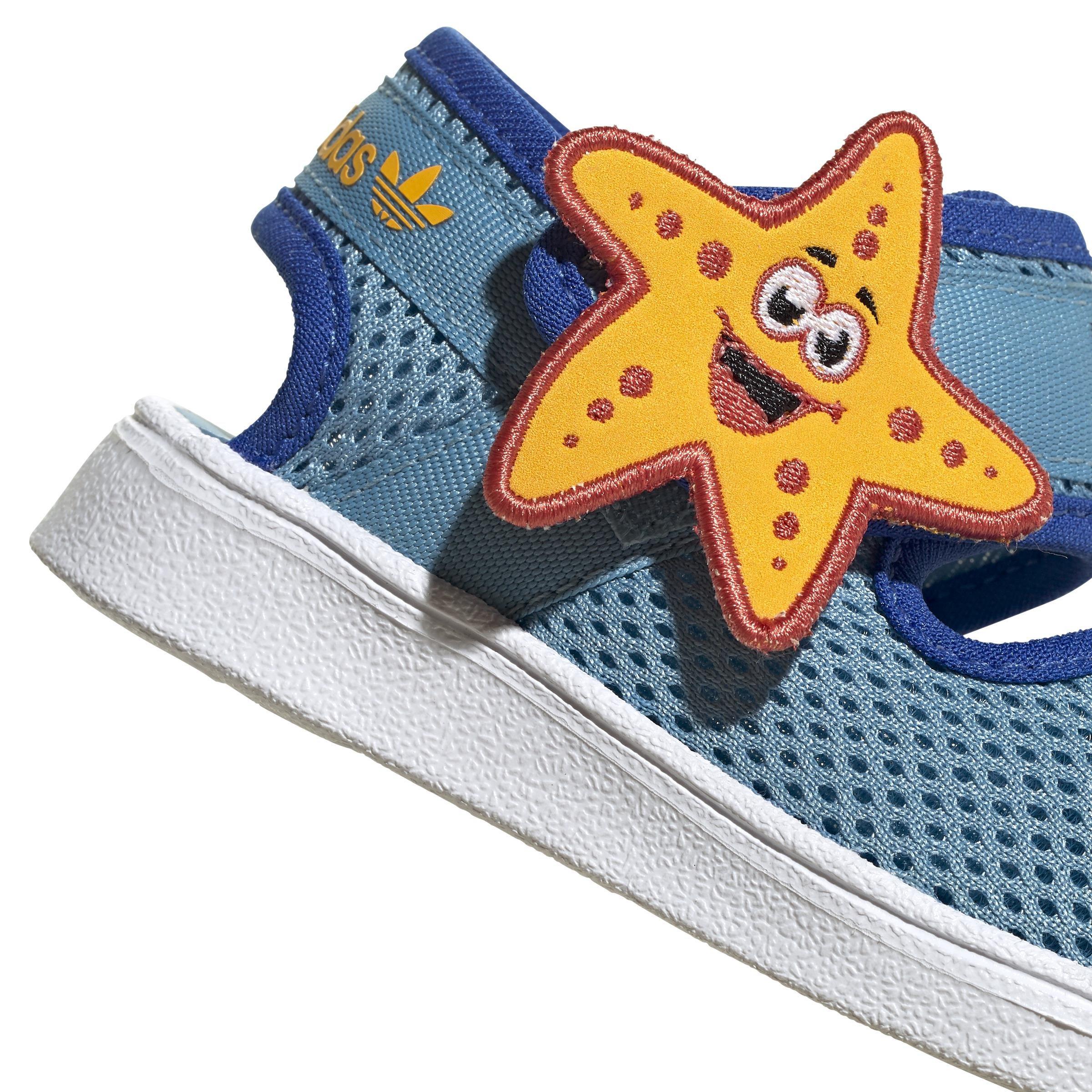Unisex Kids Superstar 360 Sandals, Yellow, , large image number 2