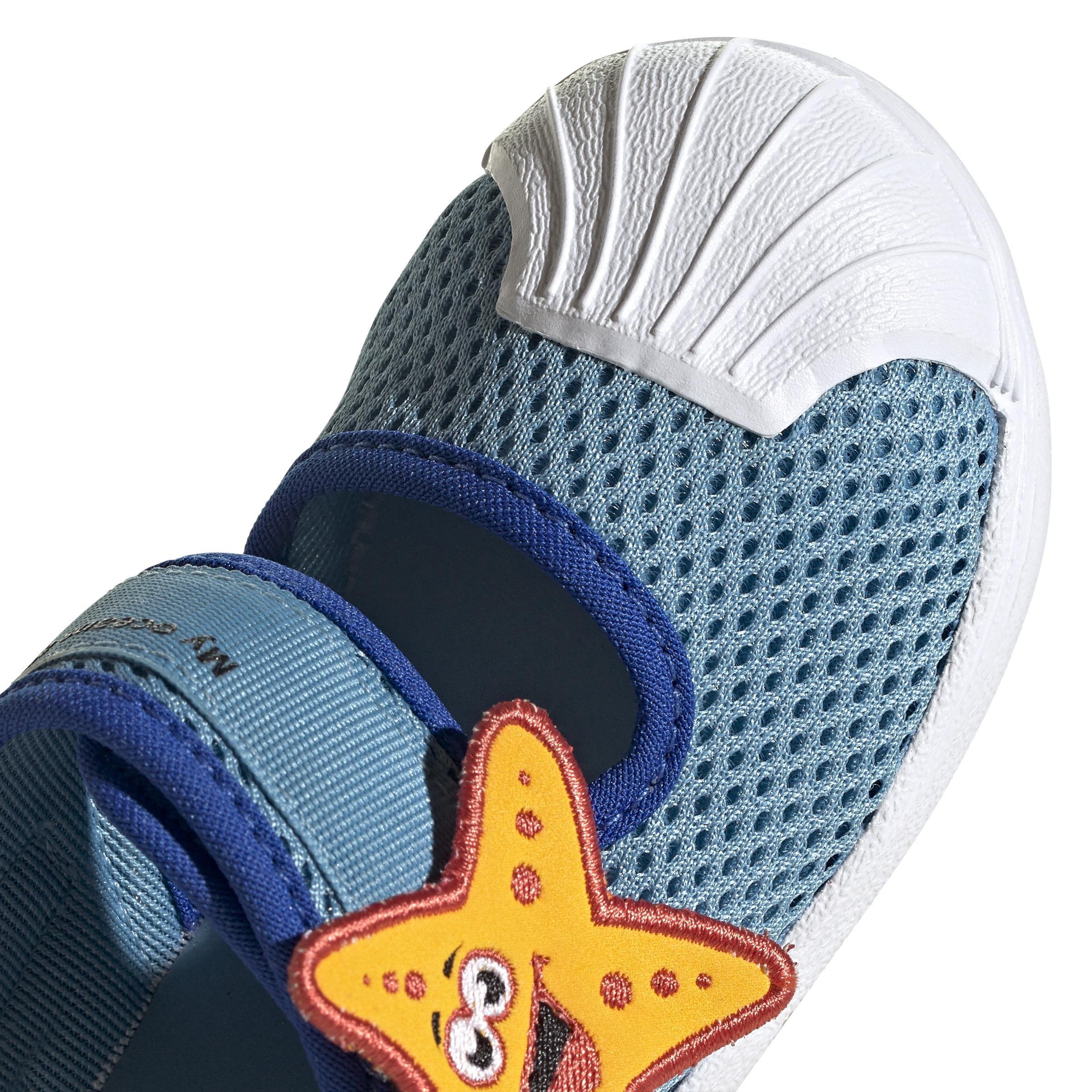 Unisex Kids Superstar 360 Sandals, Yellow, , large image number 3
