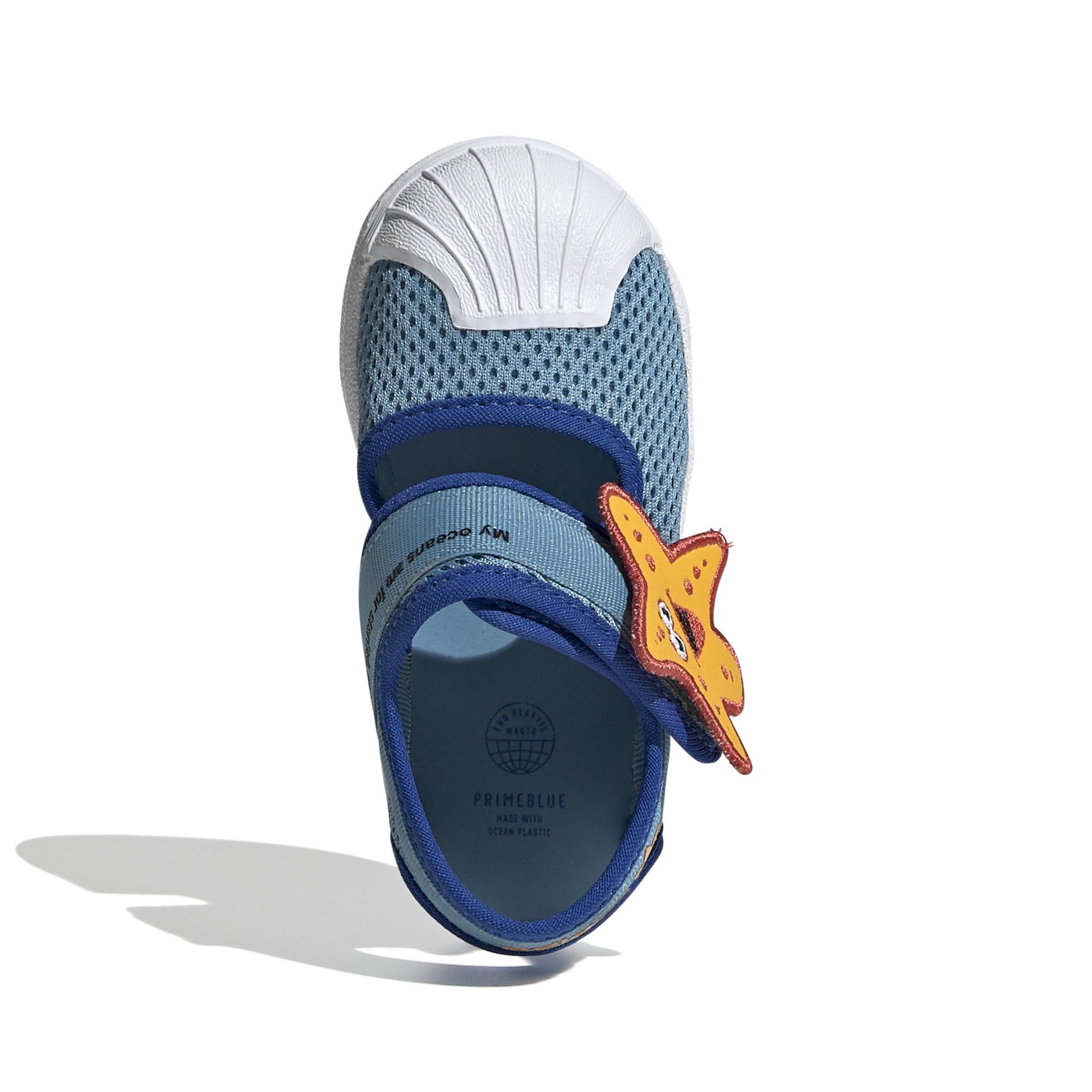 Unisex Kids Superstar 360 Sandals, Yellow, , large image number 4