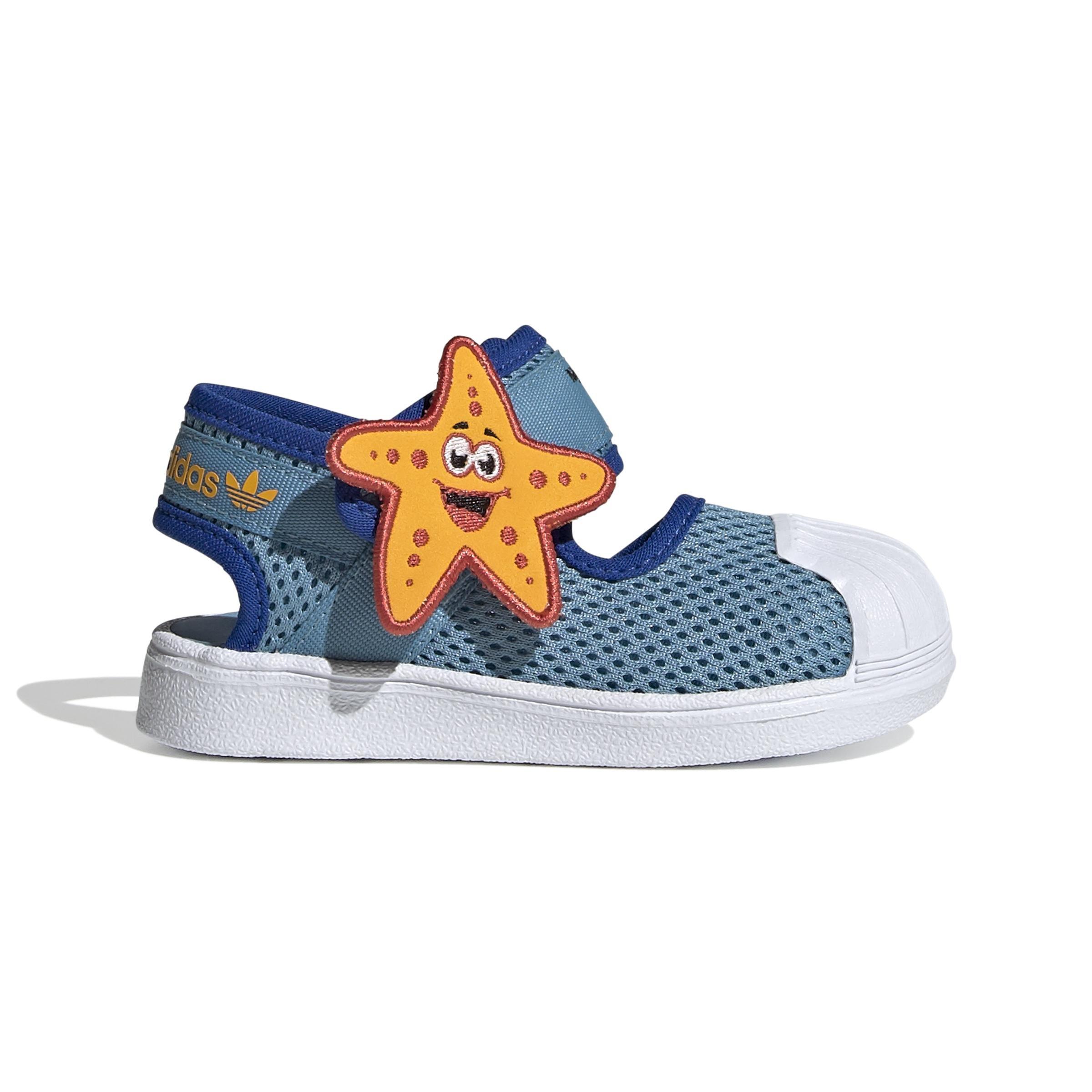 Unisex Kids Superstar 360 Sandals, Yellow, , large image number 6