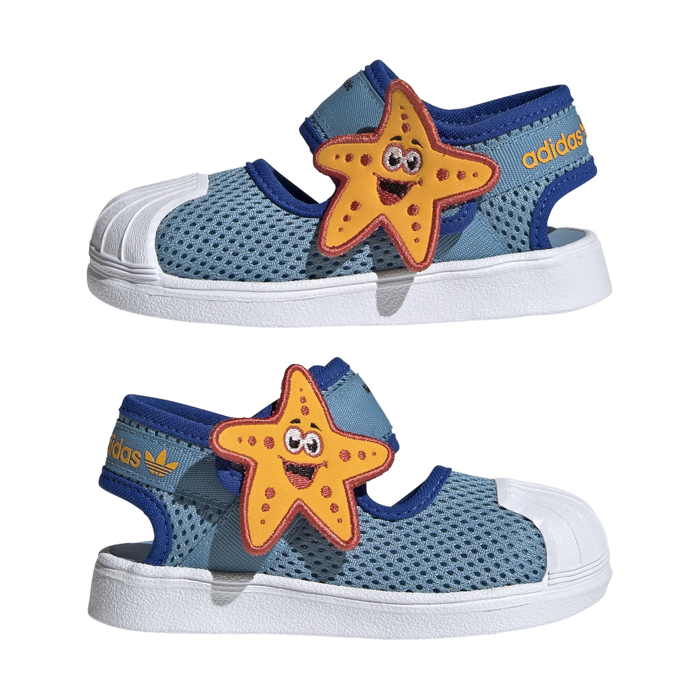 Unisex Kids Superstar 360 Sandals, Yellow, , large image number 7