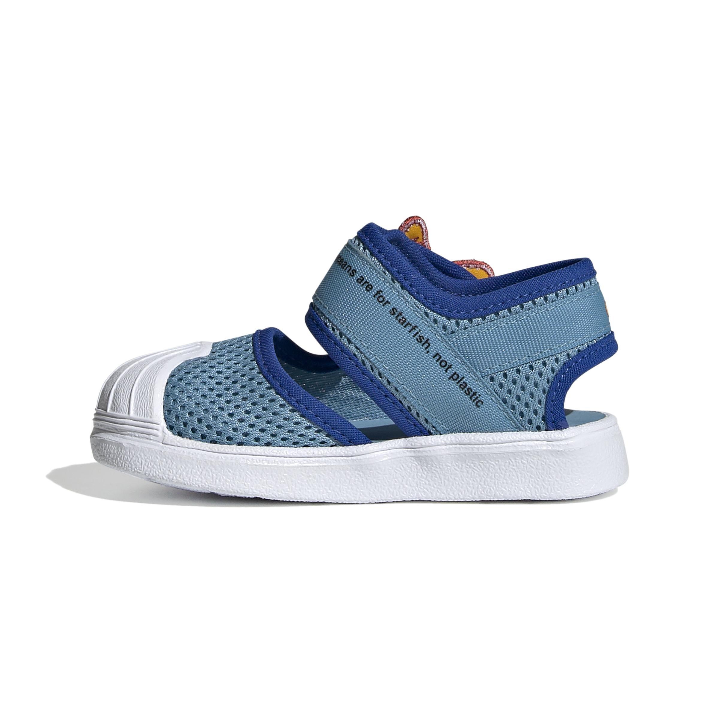 Unisex Kids Superstar 360 Sandals, Yellow, , large image number 8