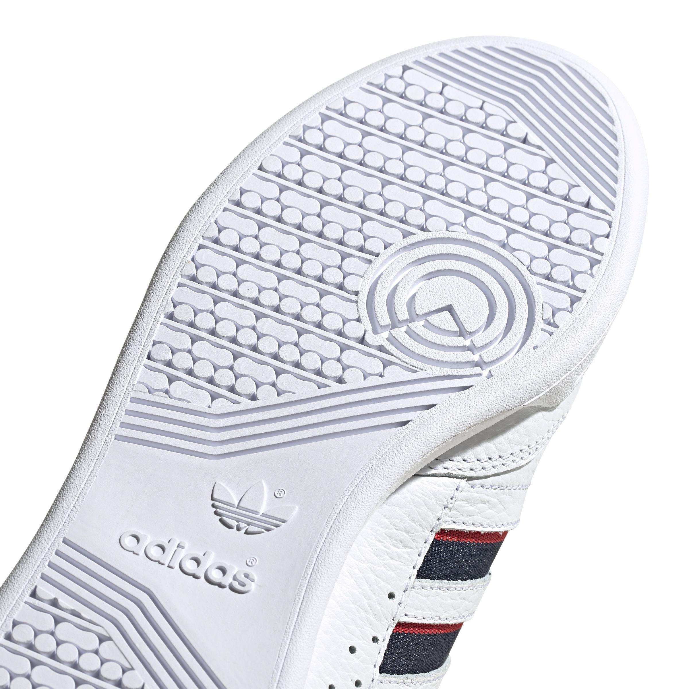 Mens Continental 80 Stripes Shoes, White, A901_ONE, large image number 3