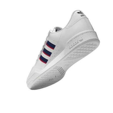Mens Continental 80 Stripes Shoes, White, A901_ONE, large image number 11