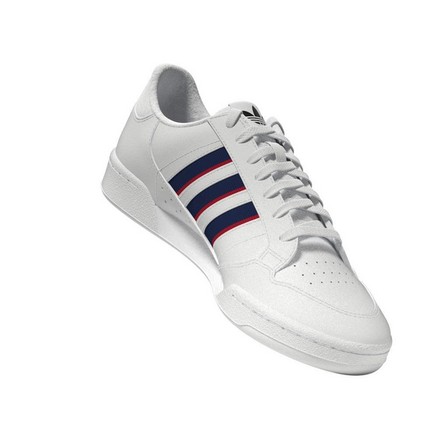 Mens Continental 80 Stripes Shoes, White, A901_ONE, large image number 15