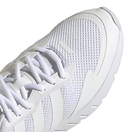 Men Zx 1K Boost Shoes Ftwr, White, A901_ONE, large image number 3