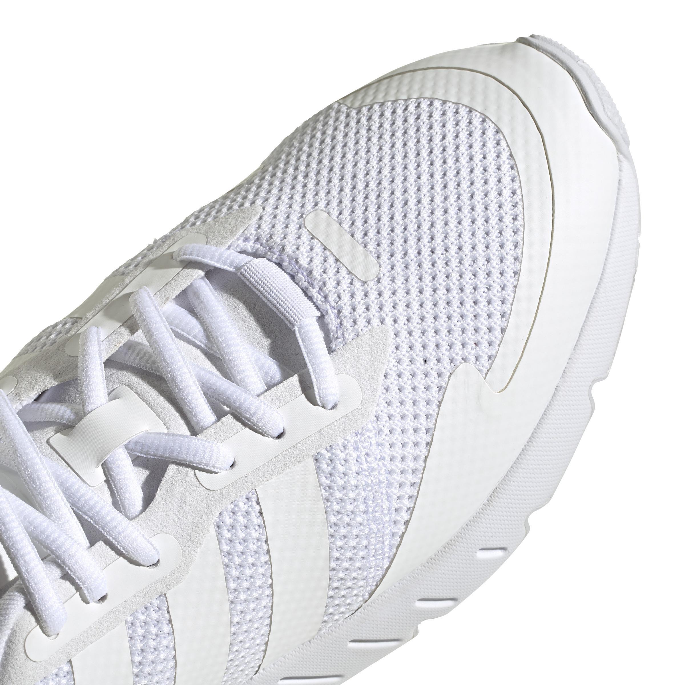 Zx 1K Boost Shoes Ftwr, White, A901_ONE, large image number 3