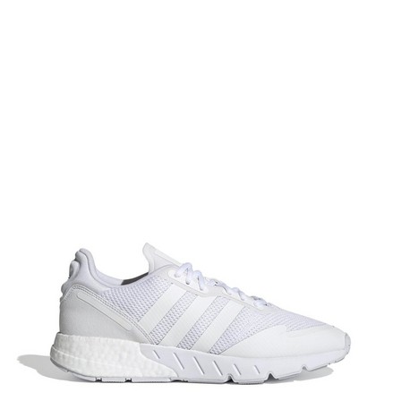 Men Zx 1K Boost Shoes Ftwr, White, A901_ONE, large image number 8