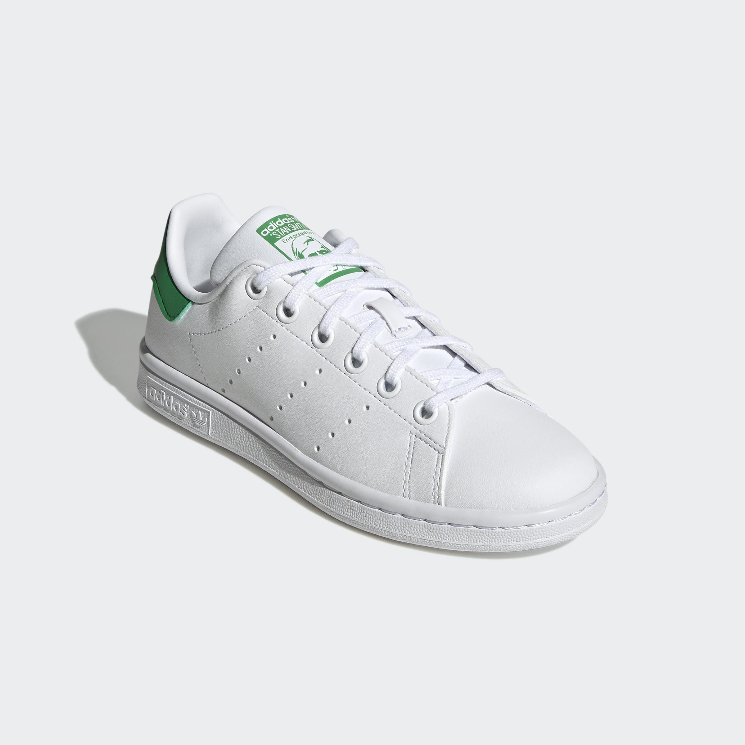 Kids Unisex Stan Smith Shoes, White, A901_ONE, large image number 2