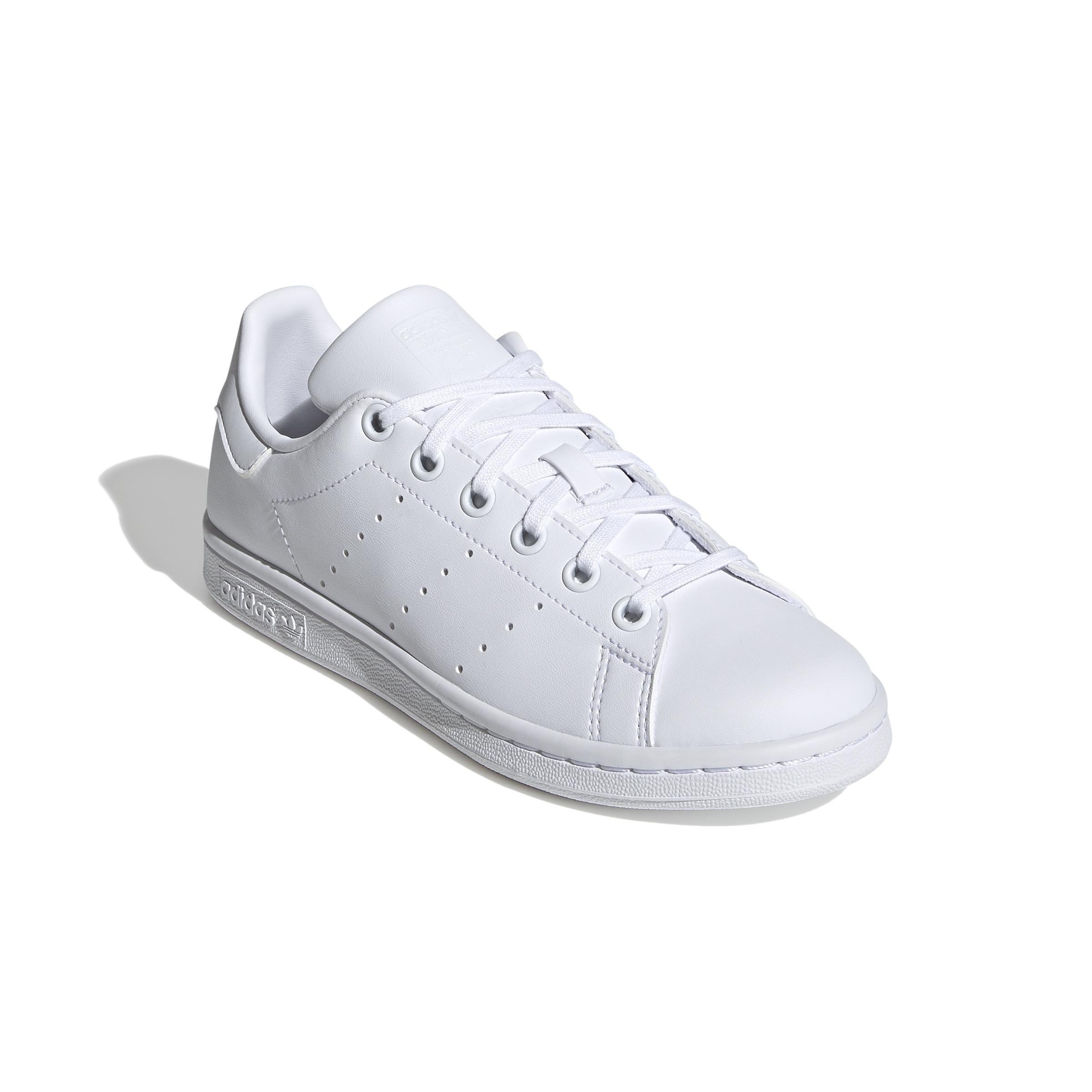 Unisex Kids Stan Smith Shoes, White, A901_ONE, large image number 2