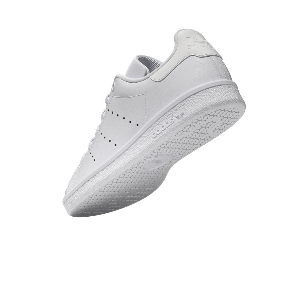 Unisex Kids Stan Smith Shoes, White, A901_ONE, large image number 11