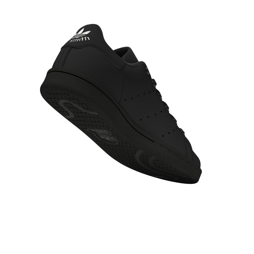 Unisex Kids Stan Smith Shoes, Black, A901_ONE, large image number 12