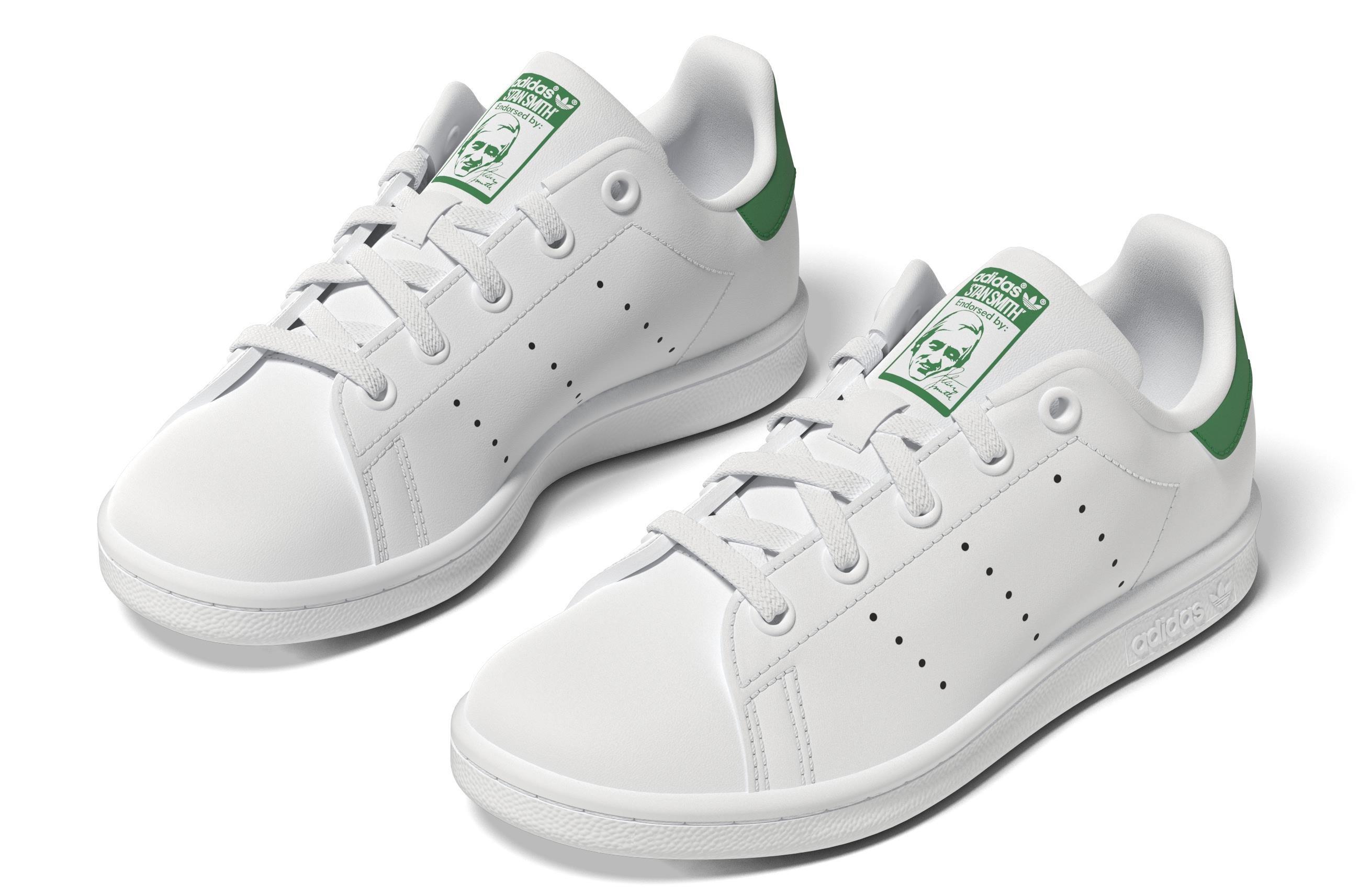Unisex Kids Stan Smith Shoes, White, , large image number 14
