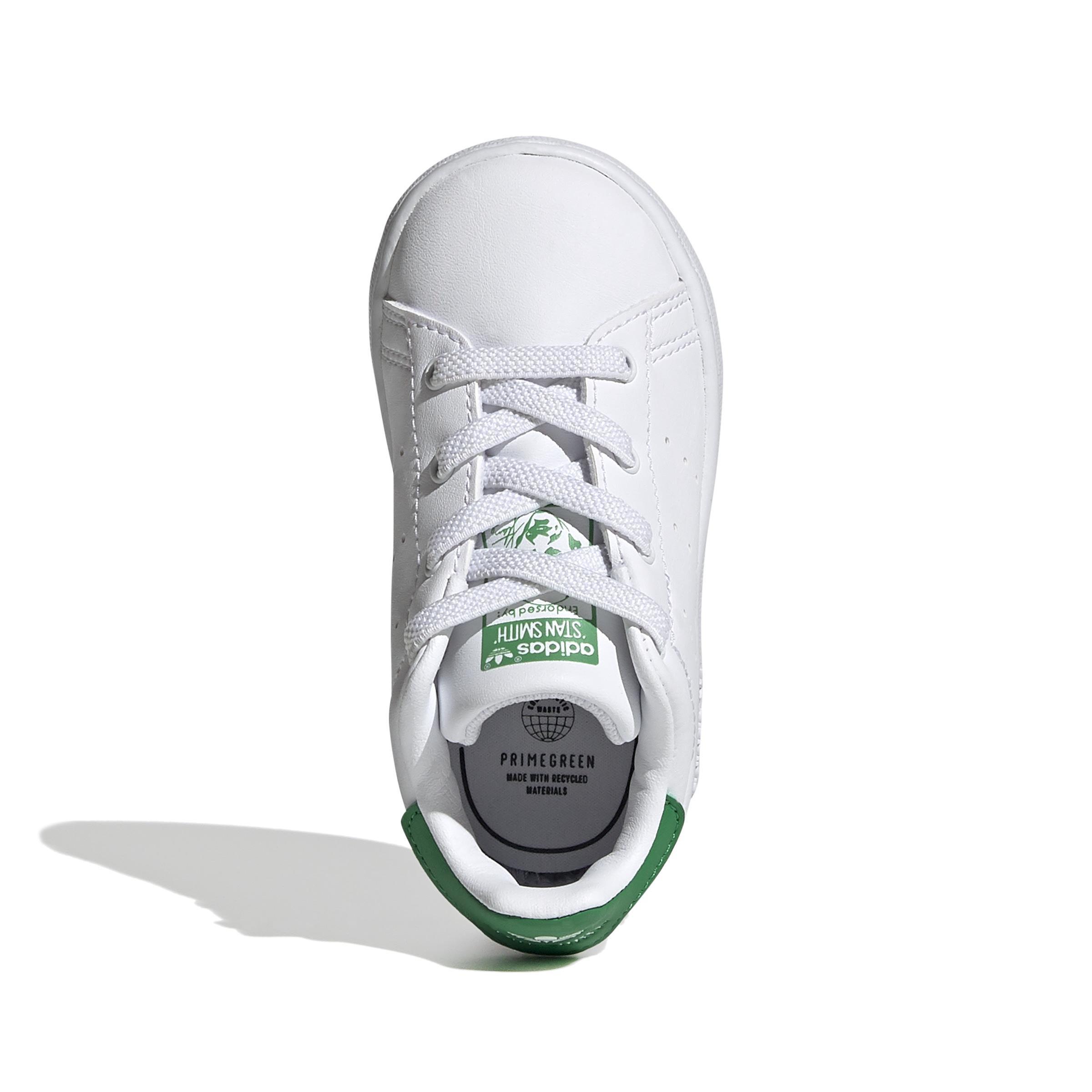 Unisex Kids Stan Smith Shoes, White, A901_ONE, large image number 1