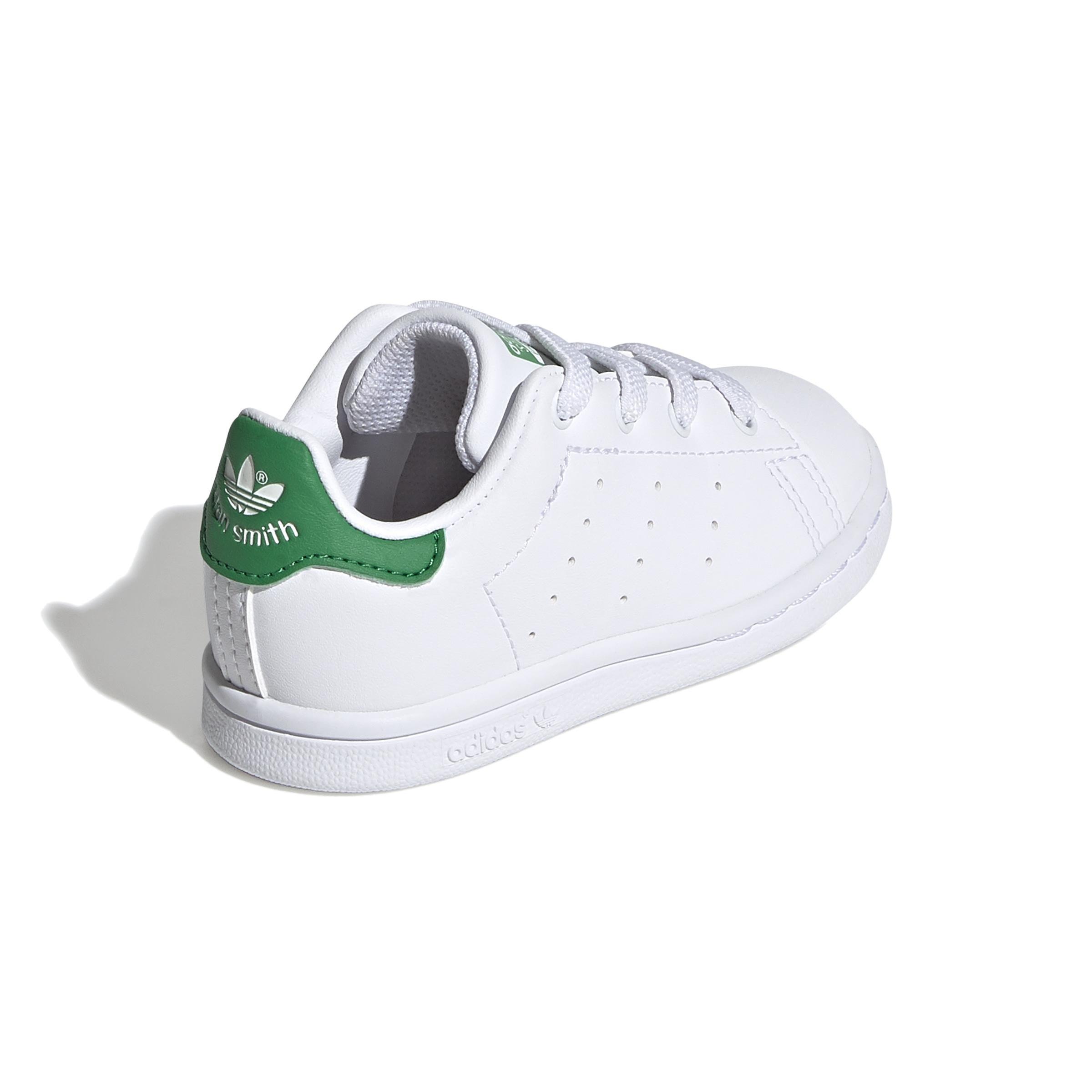 Unisex Kids Stan Smith Shoes, White, A901_ONE, large image number 3