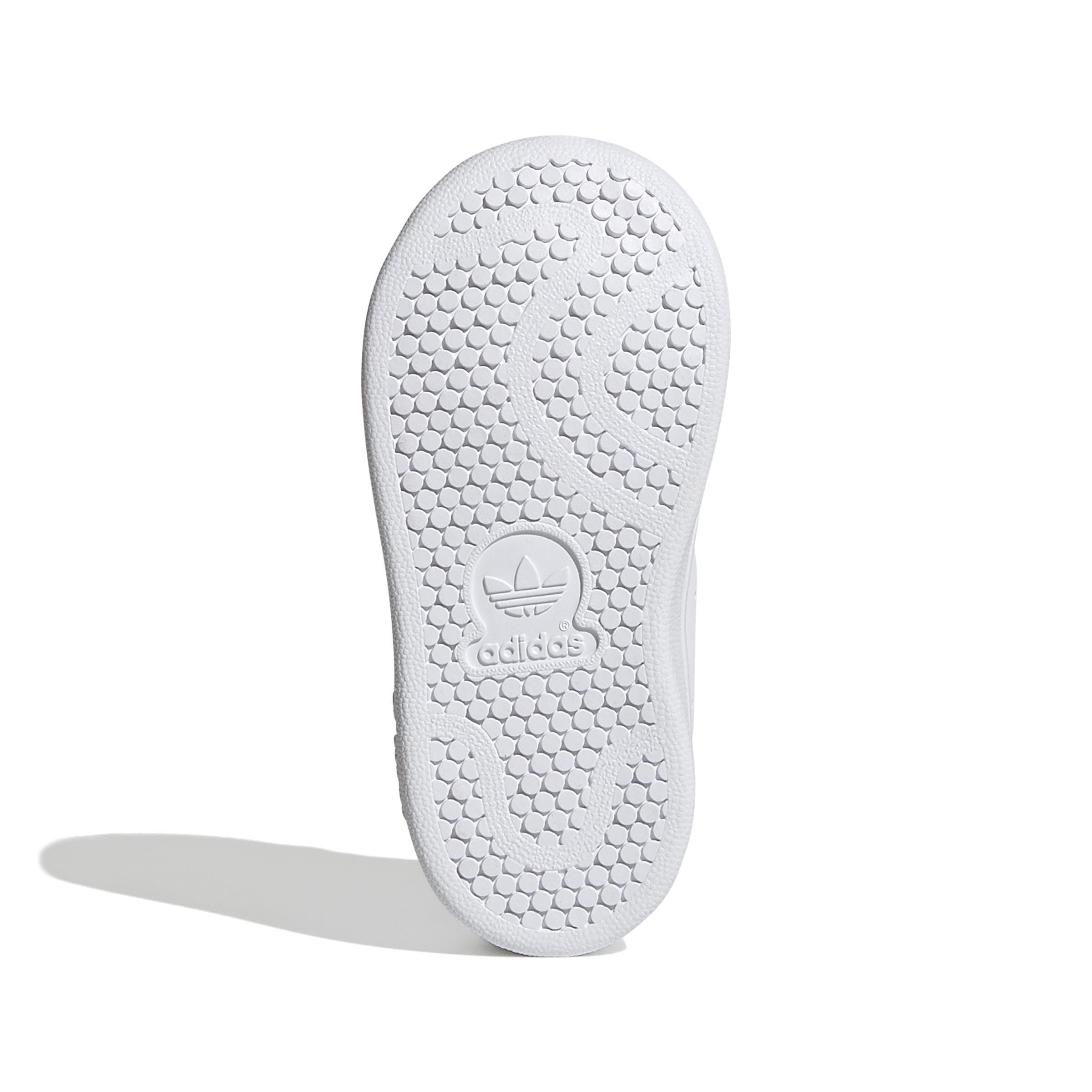 Unisex Kids Stan Smith Shoes, White, A901_ONE, large image number 11