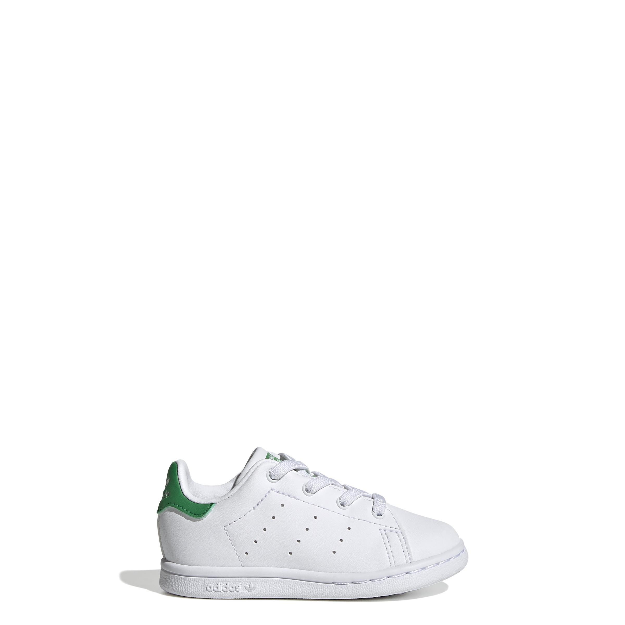 Unisex Kids Stan Smith Shoes, White, A901_ONE, large image number 12