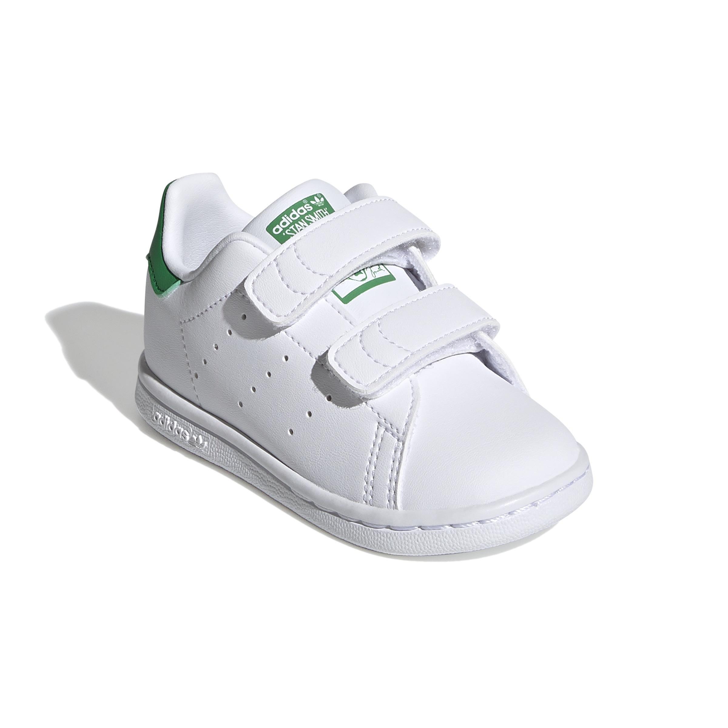 Kids Unisex Stan Smith Shoes, White, A901_ONE, large image number 4