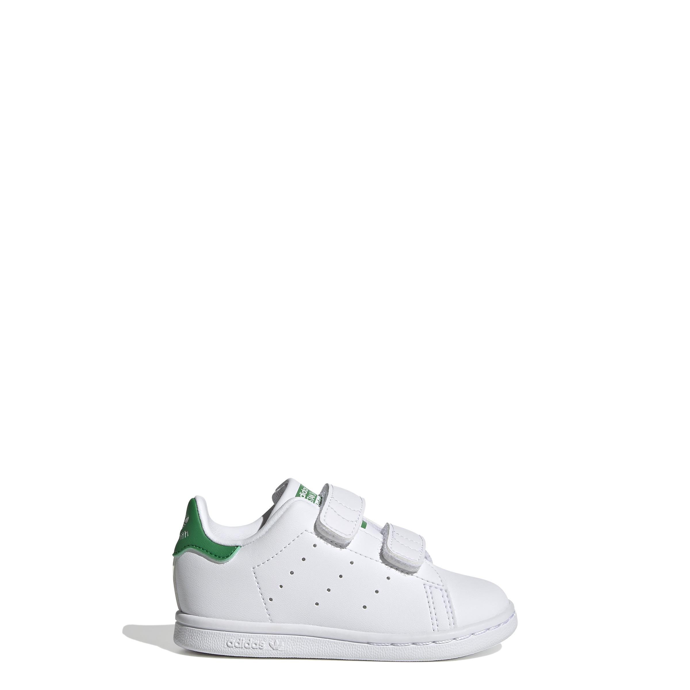 Kids Unisex Stan Smith Shoes, White, A901_ONE, large image number 14