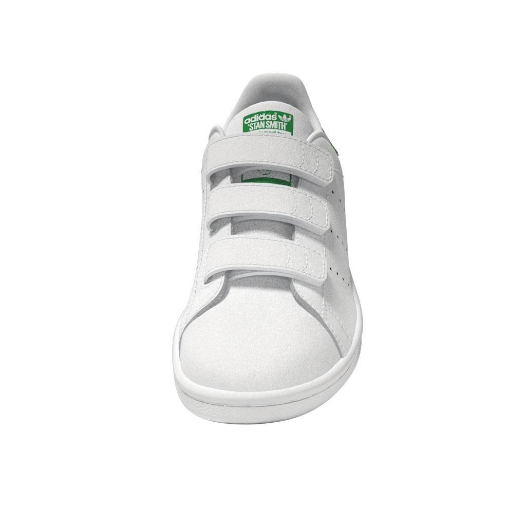 Kids Unisex Stan Smith Shoes, White, A901_ONE, large image number 12