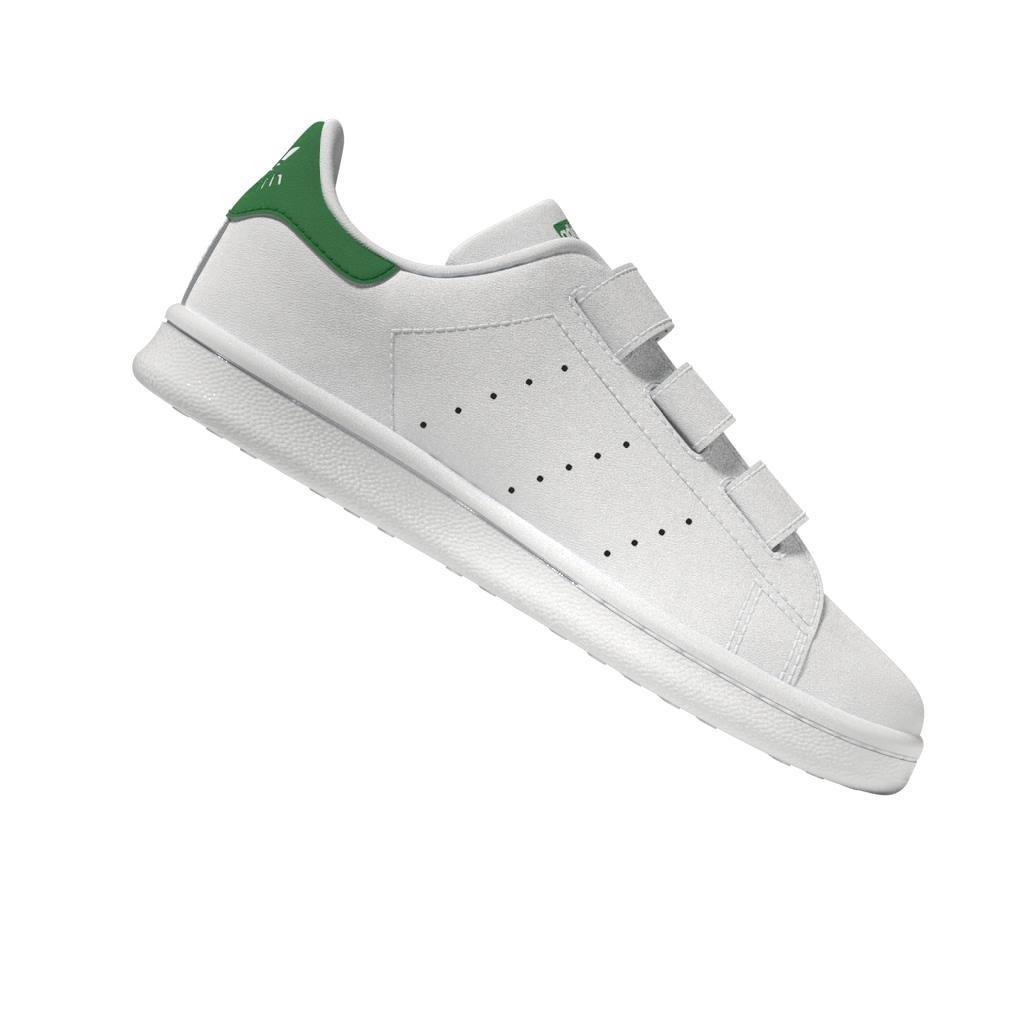 Kids Unisex Stan Smith Shoes, White, A901_ONE, large image number 13