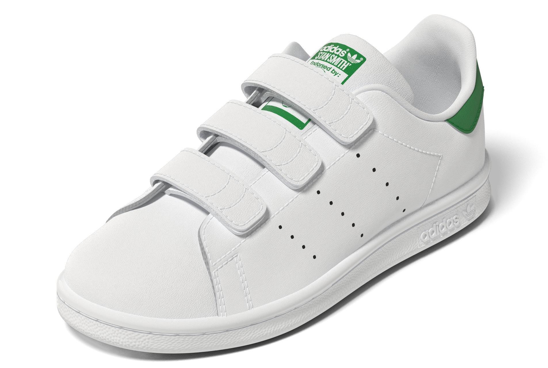 Kids Unisex Stan Smith Shoes, White, A901_ONE, large image number 14