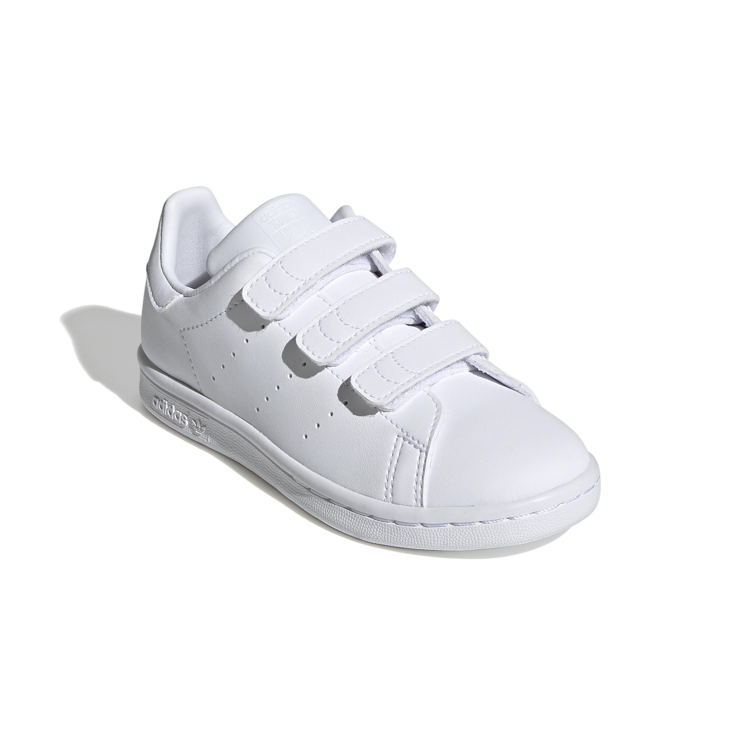 Unisex Kids Stan Smith Shoes , White, A901_ONE, large image number 0