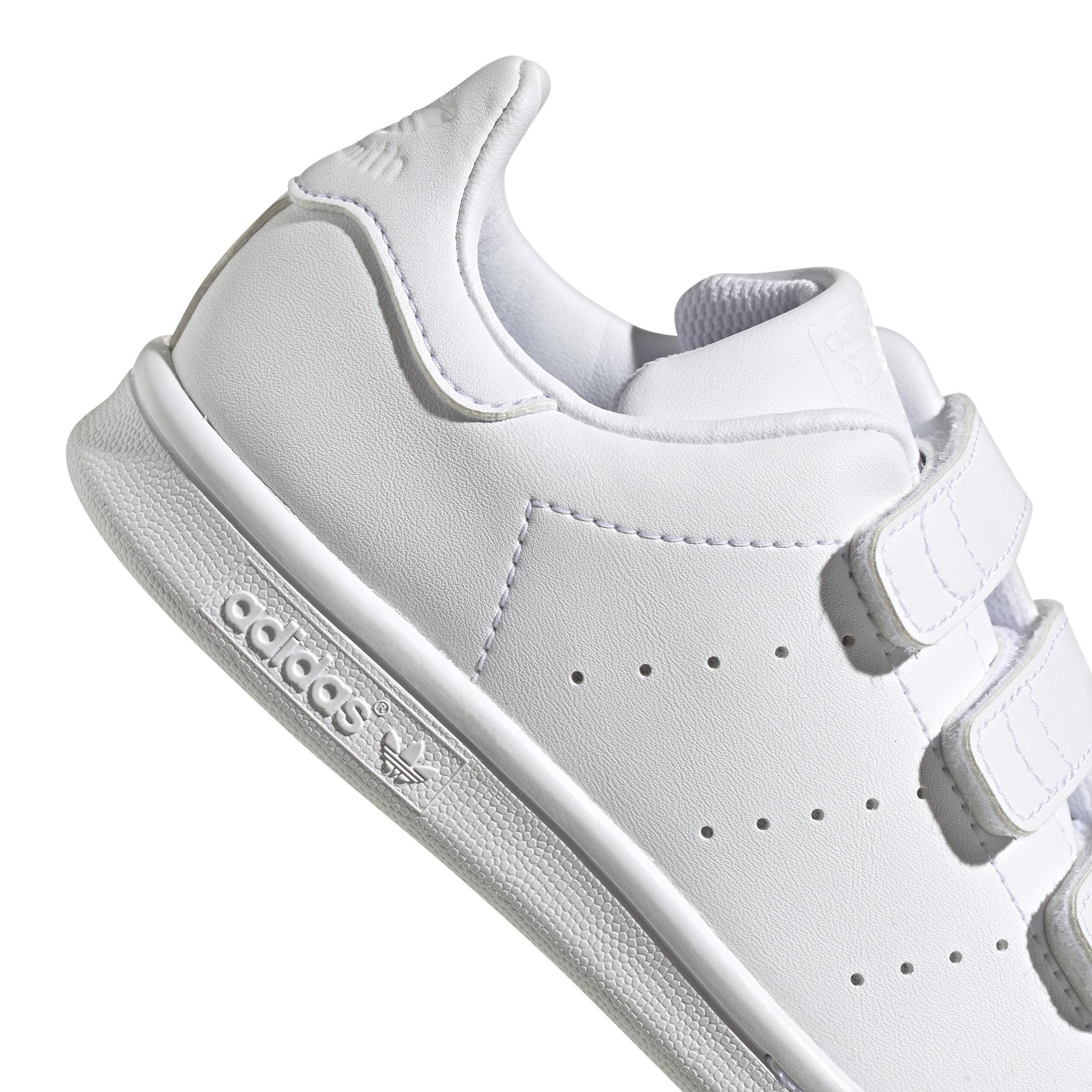Unisex Kids Stan Smith Shoes , White, A901_ONE, large image number 3