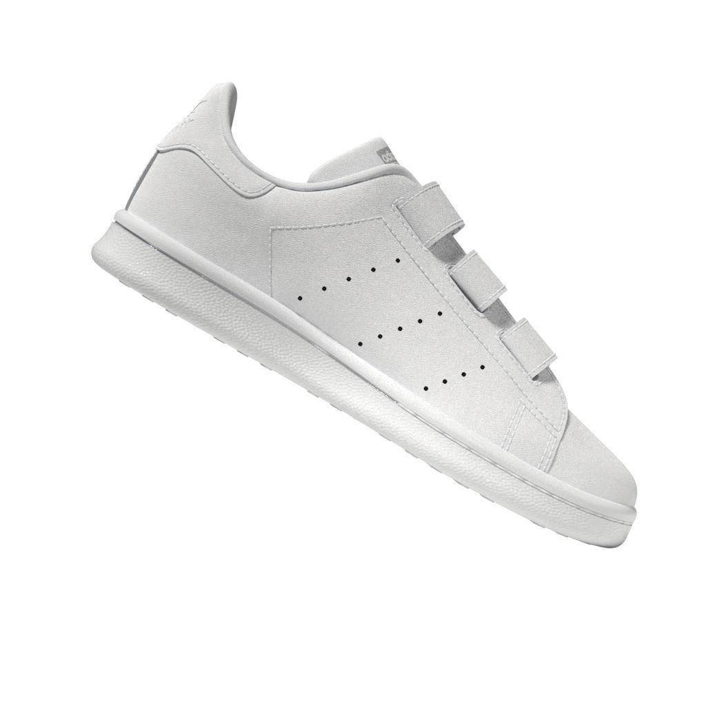 Unisex Kids Stan Smith Shoes , White, A901_ONE, large image number 12