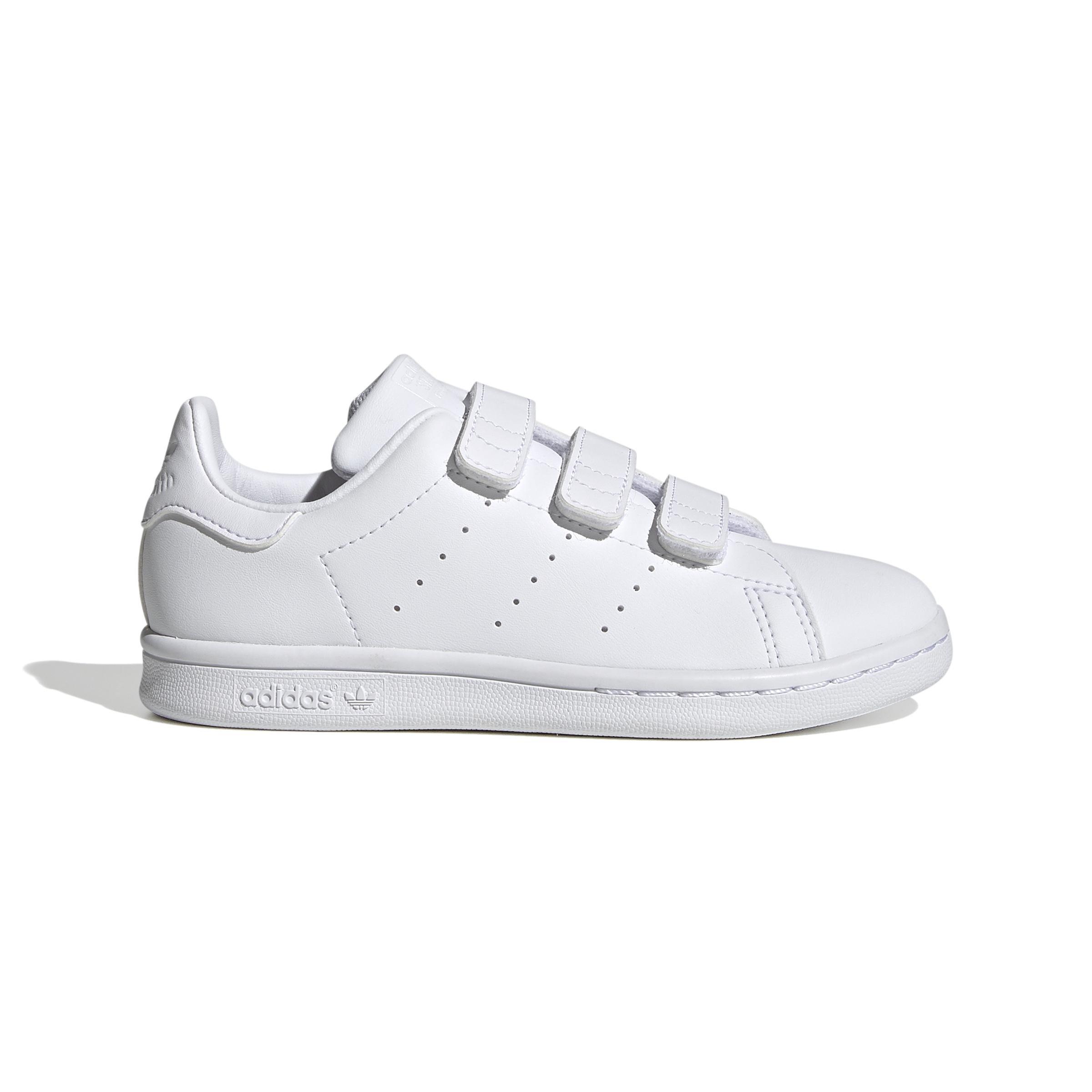 Unisex Kids Stan Smith Shoes , White, A901_ONE, large image number 13